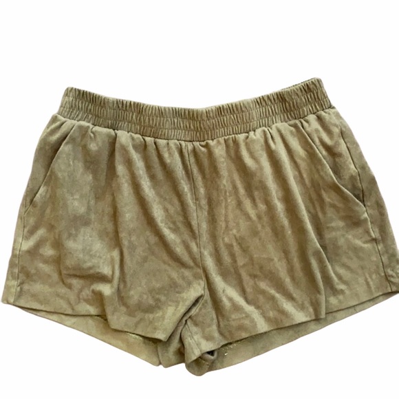Forever 21 Pants - Forever 21 Brown Suede Shorts